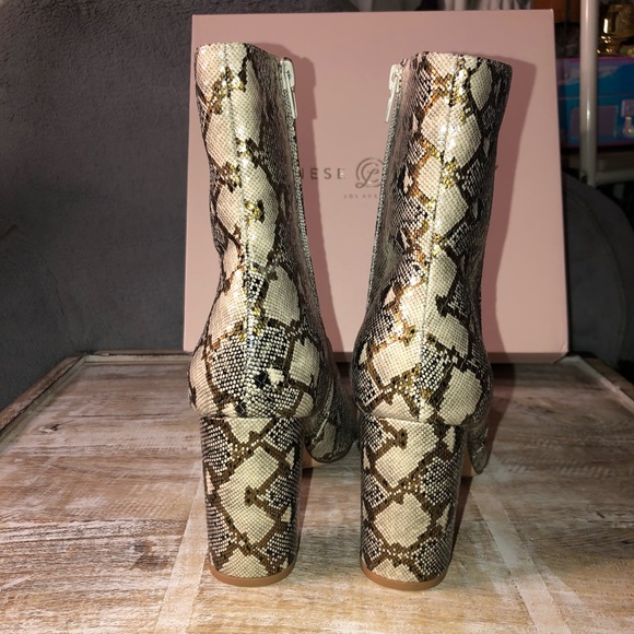 Chinese Laundry Snake Print Booties - Picture 8 of 9